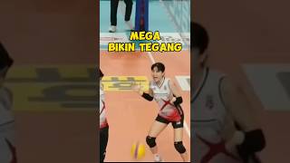AKSI KOCAK 😄😄😄‼️ MEGAWATI HANGESTRI SAAT BOLA JATUH DI DEPAN NYA DI BIARKAN BIKIN REKANNYA TEGANG