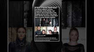 In Game of Thrones, Sophie Turner and Maisie Williams became inseparable during filming but