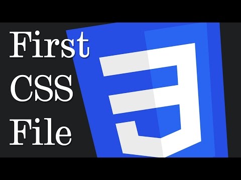Your first CSS file