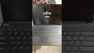 Intel evo Generation 13 - Fujitsu  laptop unboxing with Windows 11