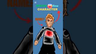 own character💀||digital art and drawings making own character#shorts#youtubeshorts#anime