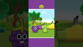 😍 POP IT Dancing Fruits - Learn Fruits Name & Color #shorts #educationalvideo