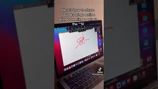 Remote Learning Hacks: How To Share Drawings Online Easily #shorts #remotelearninghacks
