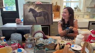 Giant Thrifted Antique and Vintage Home Decor Haul