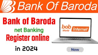 Bank of Baroda net banking | Bank Of Baroda net banking kaise register karen | BOB Net Banking |