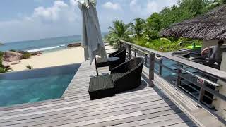 #塞舌尔私人住宅 | Constance Lemuria Praslin 塞舌尔 |总统别墅 |房间之旅。