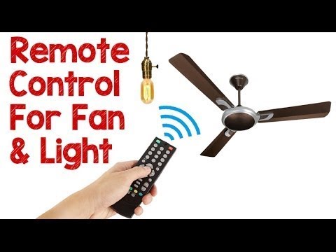 How to Control FAN and LIGHT using TV remote