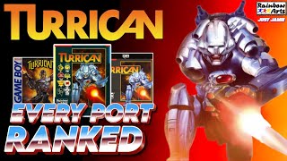 Which Version of Turrican Did I Rank No.1? #turrican #retrogames #retrogaming