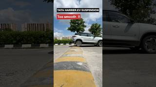 Tata Harrier.EV Suspension too smooth #mohitvihem #shorts #tata #tataharrierev