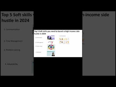 Beginners should learn top 5 Soft skills you need to launch a high income side hustle in 2024