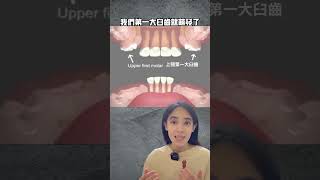 他的牙齒好多😳#換牙年紀#多生牙