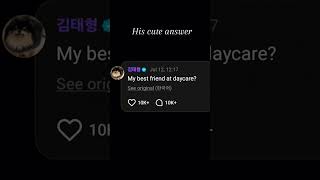 The girl is so lucky #bts #army #btsarmy #v #kimtaehyung #btsvlog #taehyungimpact #taehyungost