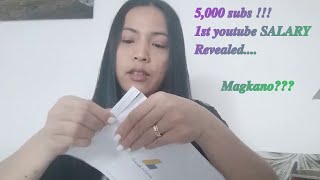 My 1st YouTube SALARY Revealed !!!