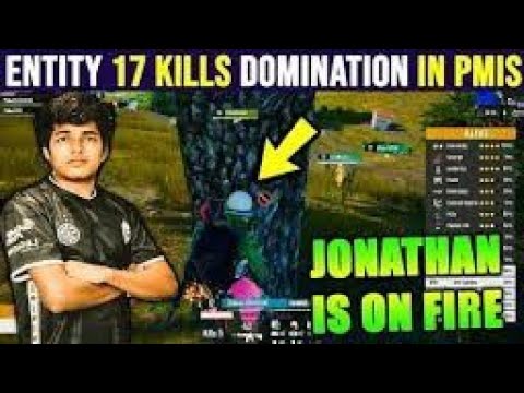 TSM ENTITY JONATHAN !! 17kills in PMIS Semifinals || DOMINATION || V.J GAMING