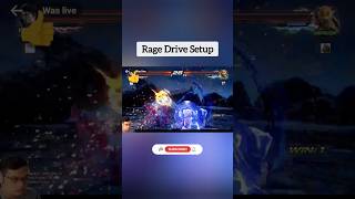 Lucky Rage Drive Setup #shorts #tekken7