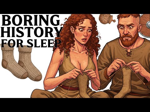 Boring History For Sleep | The Forgotten Art of Viking Sock Knitting #boringhistory
