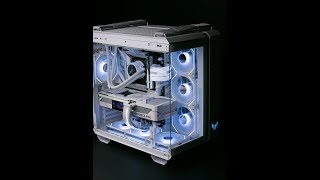 沉浸式装机 RTX4070S纯白海景房 #DIY电脑 #电脑 #电脑装机 高端电脑装机定制