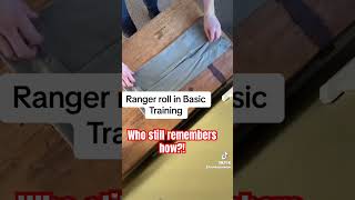 Can you still ranger roll! 🫡🤷‍♂️ #army #starterkit #military #drillsergeant #bootcamp #shortsvideo