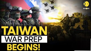 LIVE: Taiwan Holds LARGEST Military Drills, Begins War Preparations Amid Chinese Threat?| WION