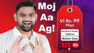 Rs 99 Plan Validity, Talktime, Data | Vi's Double Dhamaka: ₹99 Plan Details & 23 New 5G Cities!