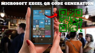 Microsoft Excel QR Code | Multiple QR Code generation
