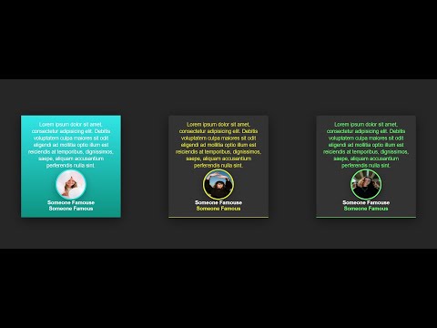 Creative Web Card Design | Using Pure HTML & CSS | Card Design | Coding Zone BD