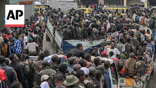 Congo soldiers seen in Bukavu as M23 rebel group advances into South Kivu