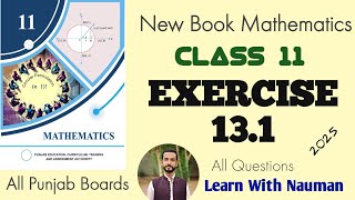 Exercise 13.1 New Book 11 Class Math  2025 || Chapter 13|| Differentiation