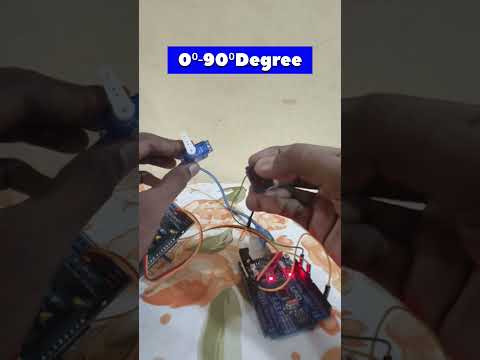 🔥 Servo Motor Control with ON/OFF Button 🔘 | Simple Arduino Project 💡🔧|#shorts #arduino #diy