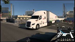 American Truck Sim Time-laps NV-AZ Delivery