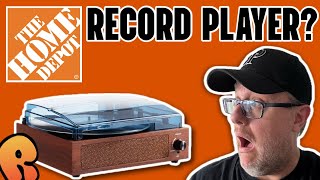 I Bought a Record Player at The Home Depot (Seriously!)