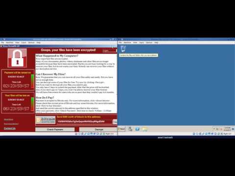 WannaCry Ransomware Using Windows SMB Vulnerability