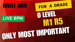 o level m1 r5 it tools mcqs live #olevel #ittools