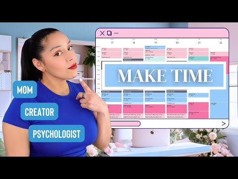 How to Make Time for all Your Goals (even if you have a busy life) *NOTION Template*