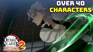 Demon Slayer The Hinokami Chronicles 2-Character Roster Reveal