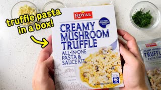 Check out Royal's new truffle pasta kit!