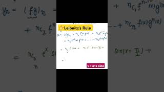 Leibnitz's Rule | Differentiability #differentiation #leibnitztheorem #differentiability