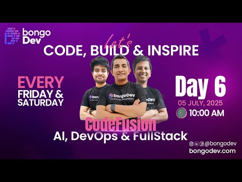 CodeFusion Bootcamp by bongoDev - Day6 | Career Talk