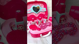 Satisfying with Unboxing  & Review Miniature Hair Makeup Set Toys, Cute Pink Toys ASMR Videos