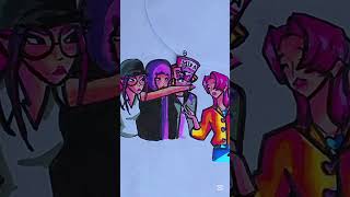 K-pop Demon hunter Mira x Romance#art#fypシ゚viral#kpopdemonhunters#trending#squidgame#youtubeshorts