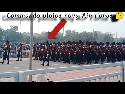Commando police Navy Air Force parade 😊😊 please support me guys