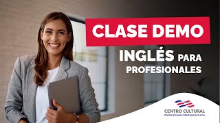 Clase Demo Programa Inglés para Profesionales