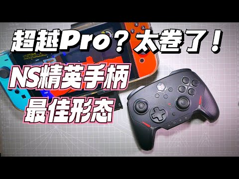 Switch精英手柄就该这样，墨将迅龙机械手柄两周使用短评|【REVIEW】BIGBIGWON BLITZ WIRELESS GAMING CONTROLLER for Switch