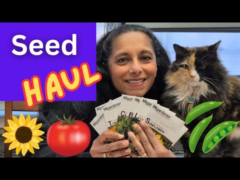 Seed Haul | Heirloom Tomatoes | Vegetables | Herbs | Flowers || Budget Gardening