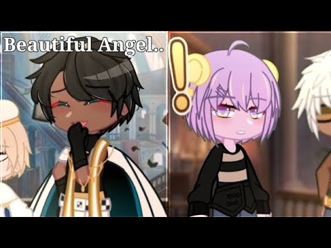 || 🦋 Beautiful Angel 💙 || Simeon x NB!MC || Obey Me! || Gacha club ||