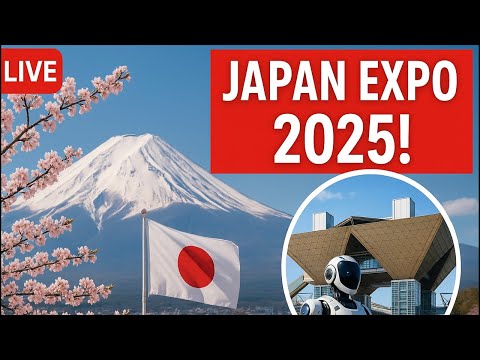IRL Stream in 2025 Expo in Japan! (Part 1)