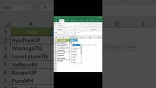 Extract State in 1 Click! | Excel Magic ✨ #excel #excelfunctions
