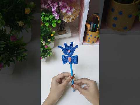 Different Pencil Topper Idea's @CrafterAditi #alfiyakhan #shorts #ytshorts #shortvideo #crafteraditi