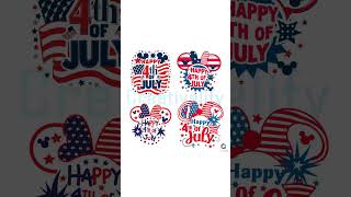 Disney Happy 4th Of July SVG Bundle