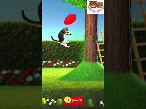 The Balloon and the Cat #cat #cattales #catstory #catshorts #cats #funnycat